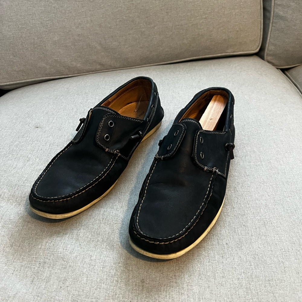 John Varvatos boat shoes